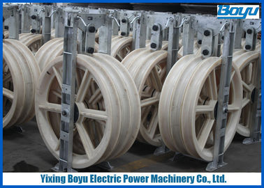 Transmission Line Stringing Accessories Conductor Pulley and Blocks 80kN Load