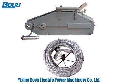 Longlife Tirfor Cable Puller / Wire Rope Pulling Hoist With ISO Passed