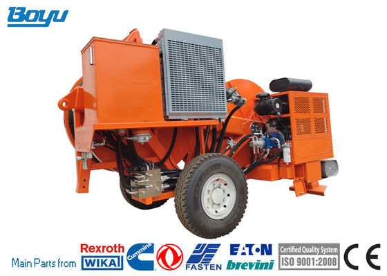 Overhead Line Stringing Equipment TY2X70 Conductor Hydraulic Wheel Tensioner