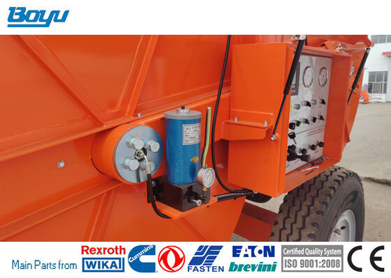 Overhead Line Stringing Equipment TY2X70 Conductor Hydraulic Wheel Tensioner