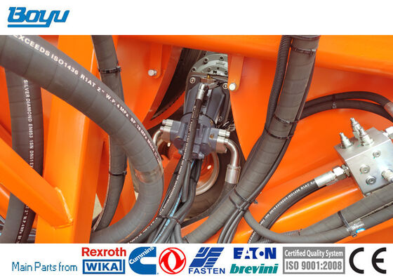 Overhead Line Stringing Equipment TY2X70 Hydraulic Cable Tensioner Machine