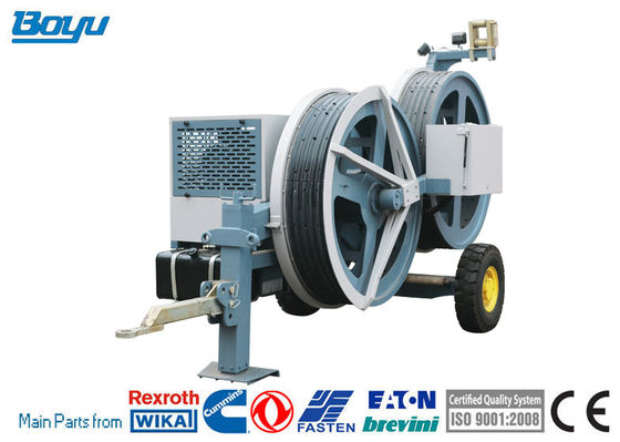 40kN 77kw 103hp Hydraulic Tension Overhead Line Stringing Equipment