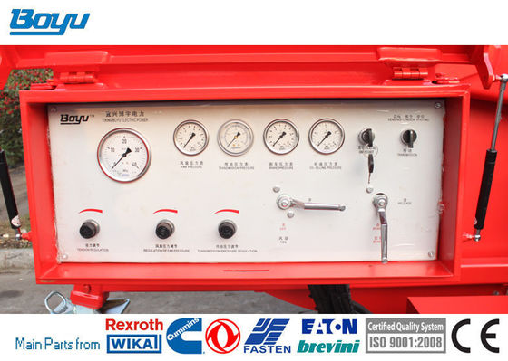 Power Line Stringing 18kw Hydraulic Cable Tensioner Pull at Max Speed 15kN
