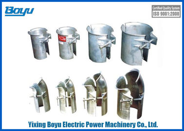 External Diameter 90~150mm End Sharp Straight Bent Cable Enter Tool Material Galvanized Steel